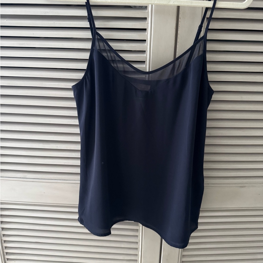 Navy blue top